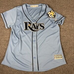 Majestic Tampa Bay Rays 20th Anniversary Women's  Jersey Size XL
